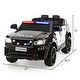 preview thumbnail 12 of 32, Costway Kids 12V Electric Ride On Car Police Car with Remote Control - See details