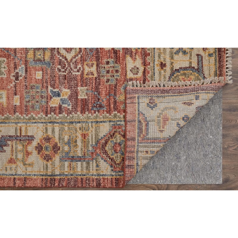 Foxboro R69CK Medallion Transitional Area Rug