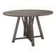Grand Prarie Barn Grey Counter Height Table with Extension Leaf - Bed ...