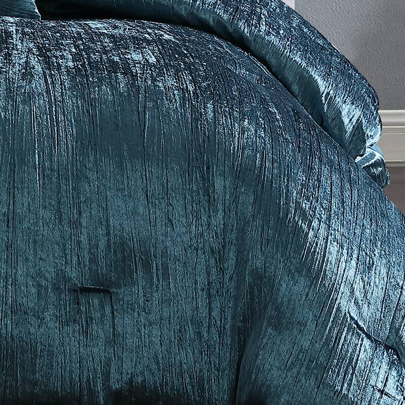 Riverbrook Home Turin Crinkled Velvet Comforter Collection