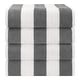 preview thumbnail 4 of 64, American Soft Linen,100% Cotton 4 Pack Beach Towels, 30 x 60 Cabana Striped Pool Towels