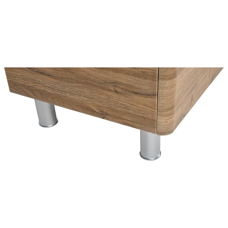 Modern Free Standing Bathroom Vanity with Washbasin | Comfort Collection mirror Omega R-line 40" included