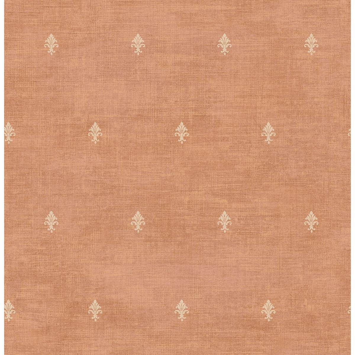 Seabrook Designs Mathurine Fleur De Lis Unpasted Wallpaper