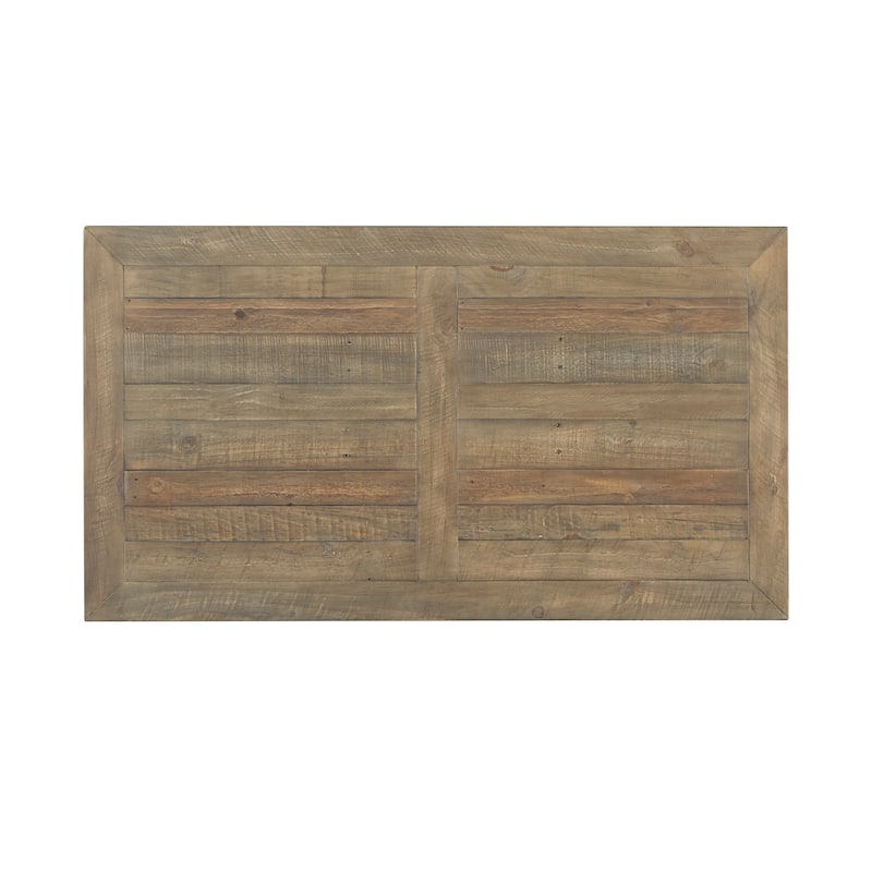 Napa 50" Solid Wood Pedestal Coffee Table