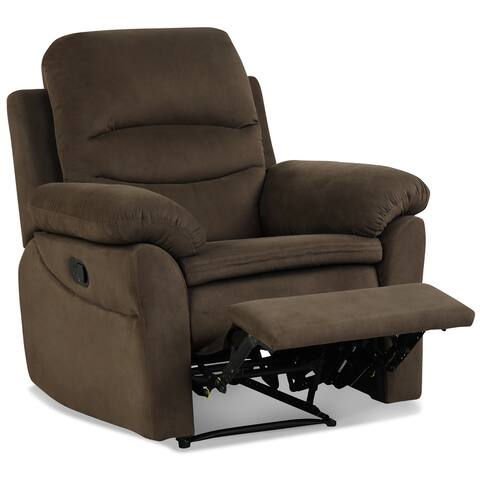 Costway Recliner Chair Single Sofa Armchair Sleeper Lounger w/ - 30'' x 37'' x 41''