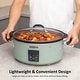 preview thumbnail 14 of 46, 10qt Large Capacity Digital Slow Cooker with Aluminum Pot