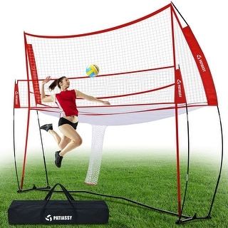 Professional Volleyball Training Equipment Net for Indoor and Outdoor - 14x11ft