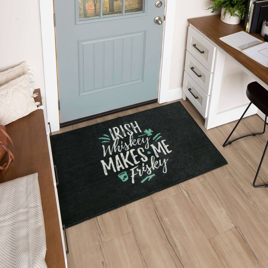 Mohawk Home Irish Whiskey Kitchen Mat