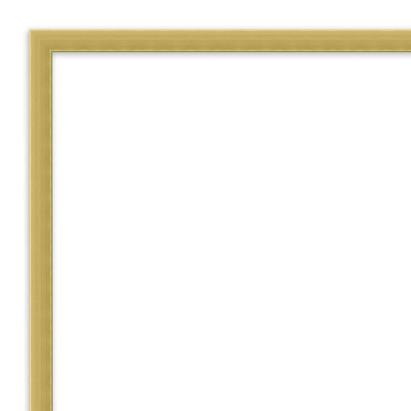 Svelte Wood Framed Black Corkboard Bulletin Board