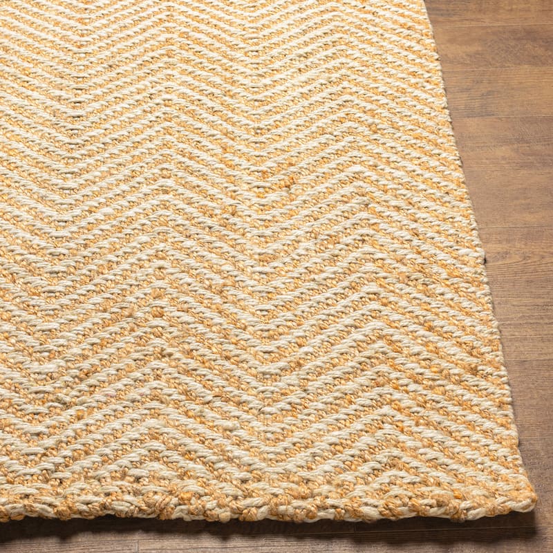Binitae Handmade Bohemian Jute Area Rug