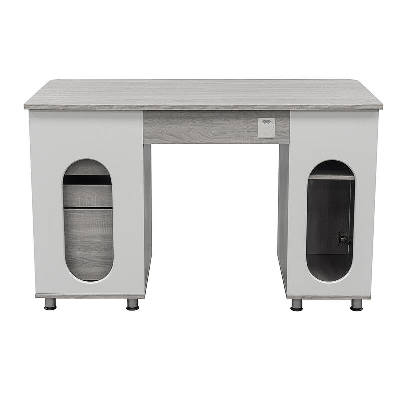 Techni Mobili Complete Workstation Computer Desk with Storage
