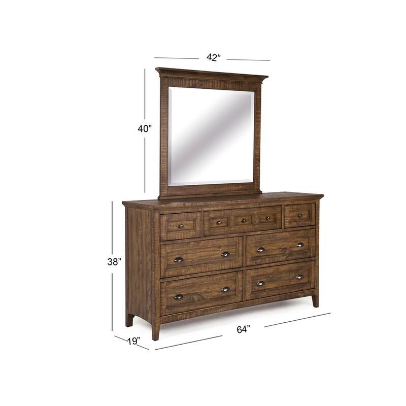 Magnussen Home Bay Creek Toasted Nutmeg Drawer Dresser