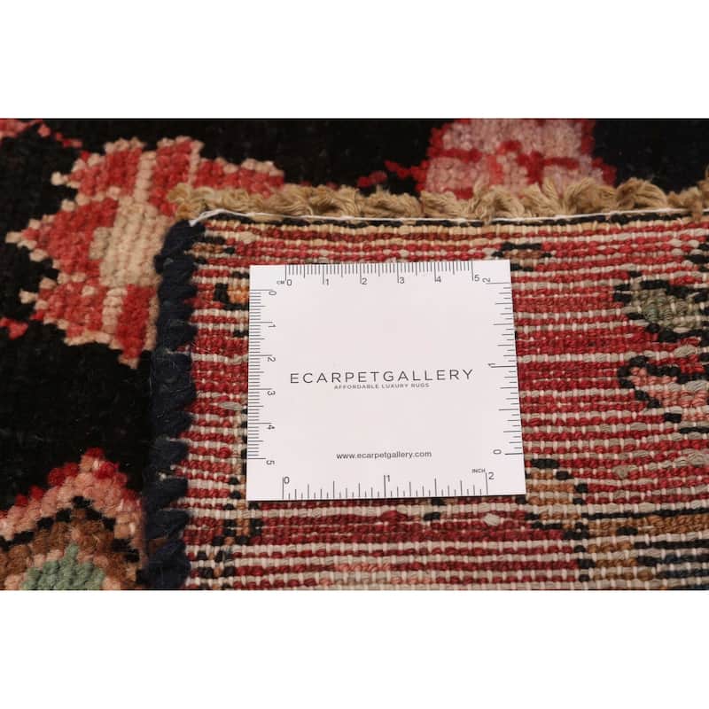 ECARPETGALLERY Hand-knotted Andelz Navy, Red Wool Rug - 4'11 x 8'6