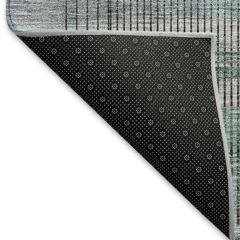 Premium Washable Super Soft Modern Criss Cross Mayfield Rug