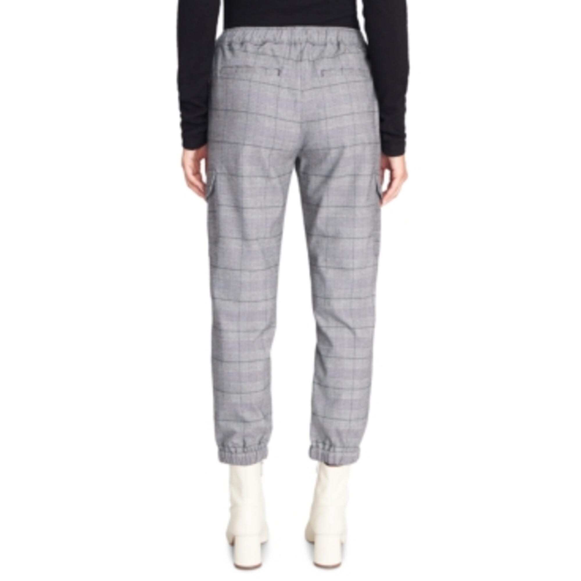 plaid jogger pants womens