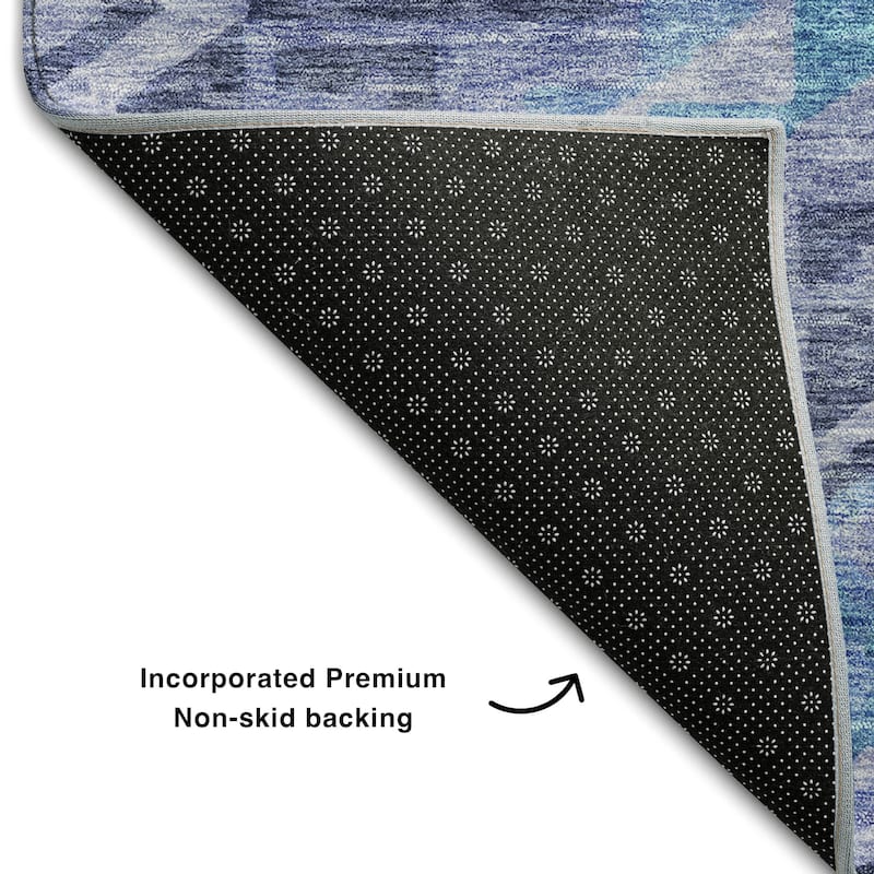 Premium Washable Super Soft Boho Tribal Mayfield Rug