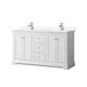 Option White / White Cultured Marble Top / Polished