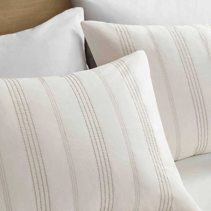 Harbor House Morgan 6 Piece Cotton Jacquard Oversized Comforter Set