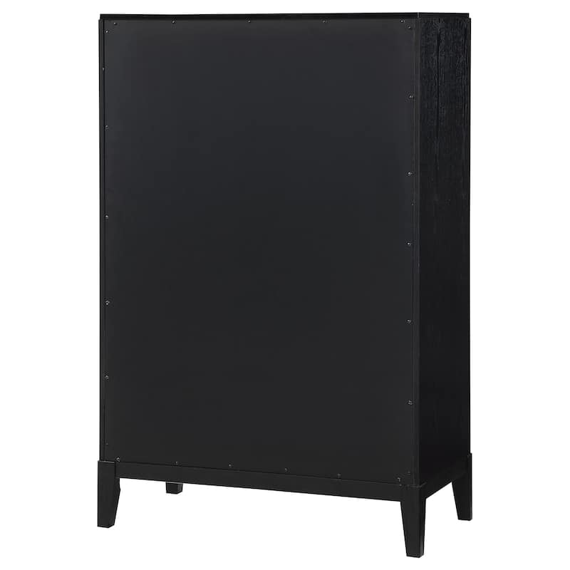 Brookmead Transition 5-drawer Bedroom Chest Black