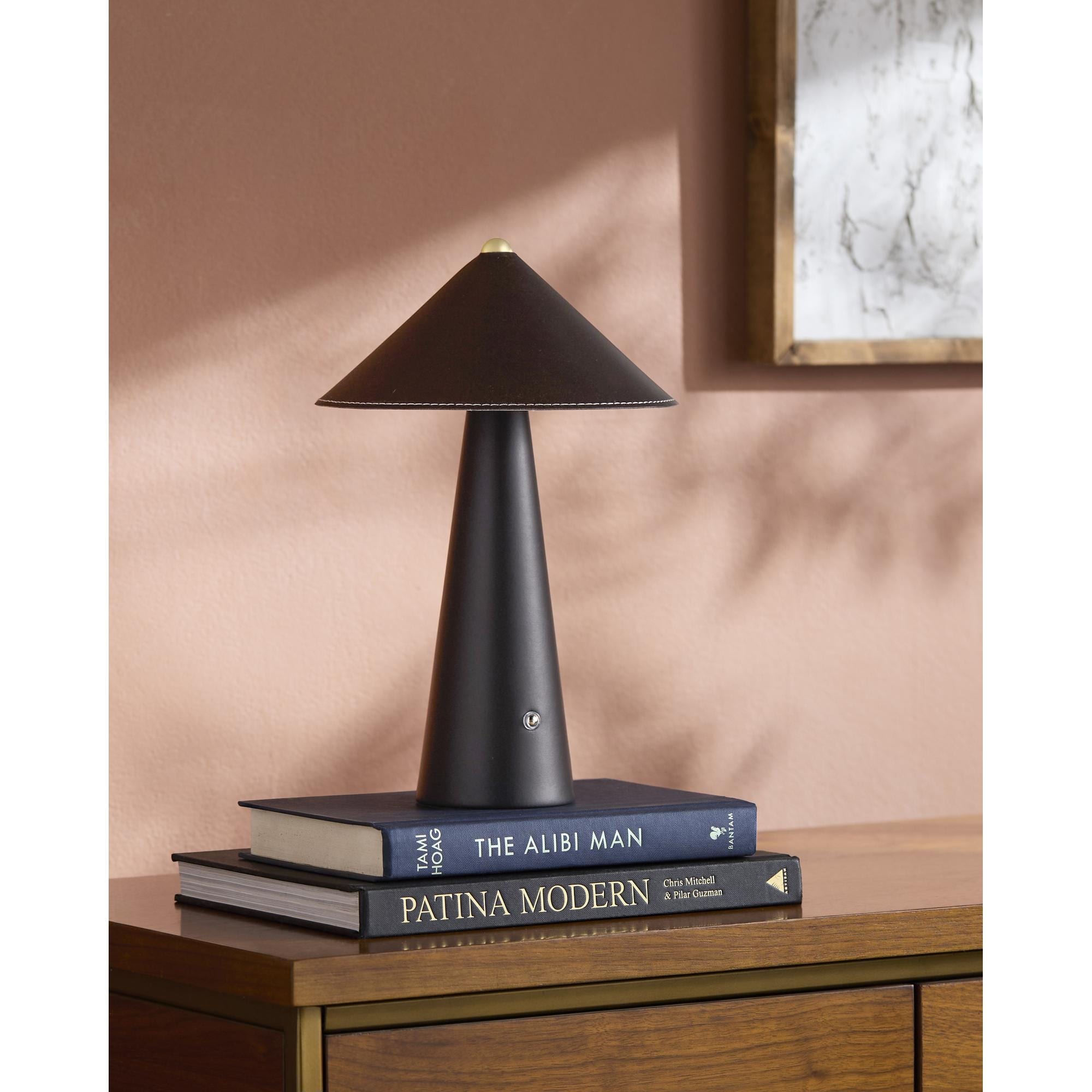 Livabliss Nomelle Modern Accent Table Lamp - 13"H x 8"W x 8"D