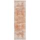 SAFAVIEH Madison Snowflake Medallion Rustic Farmhouse Distressed Rug - 2'3" x 10' Runner - Orange/Ivory