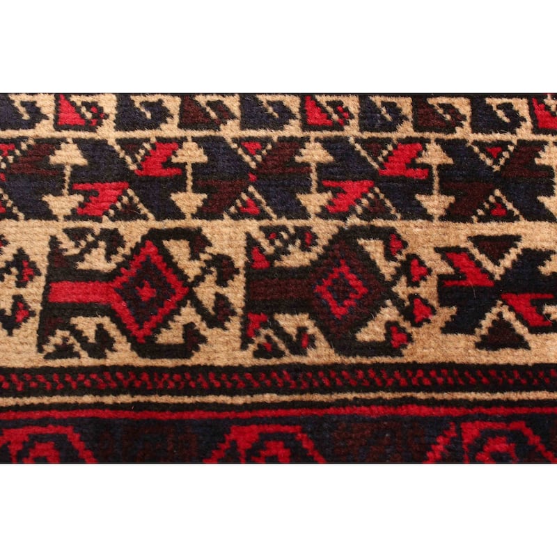 ECARPETGALLERY Hand-knotted Teimani Tan Wool Rug - 2'11 x 4'2