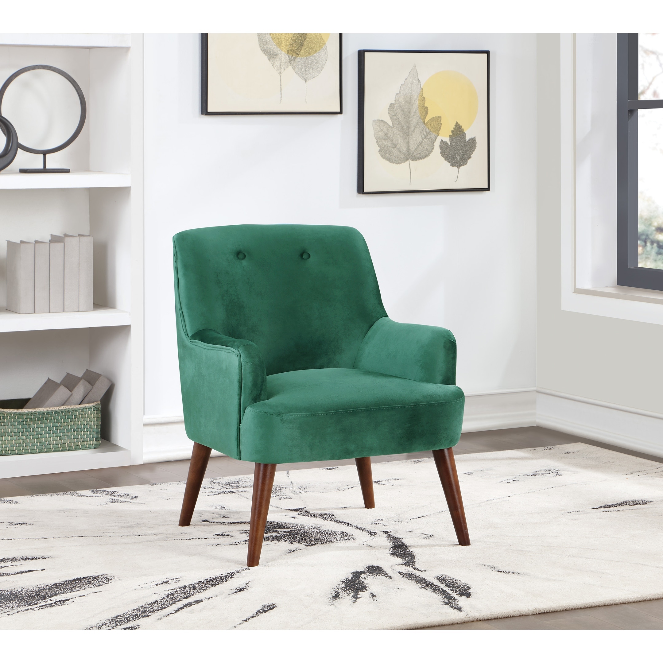 Carson carrington velvet hotsell chair