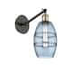 Option Princess Blue Shade / Black Antique Brass