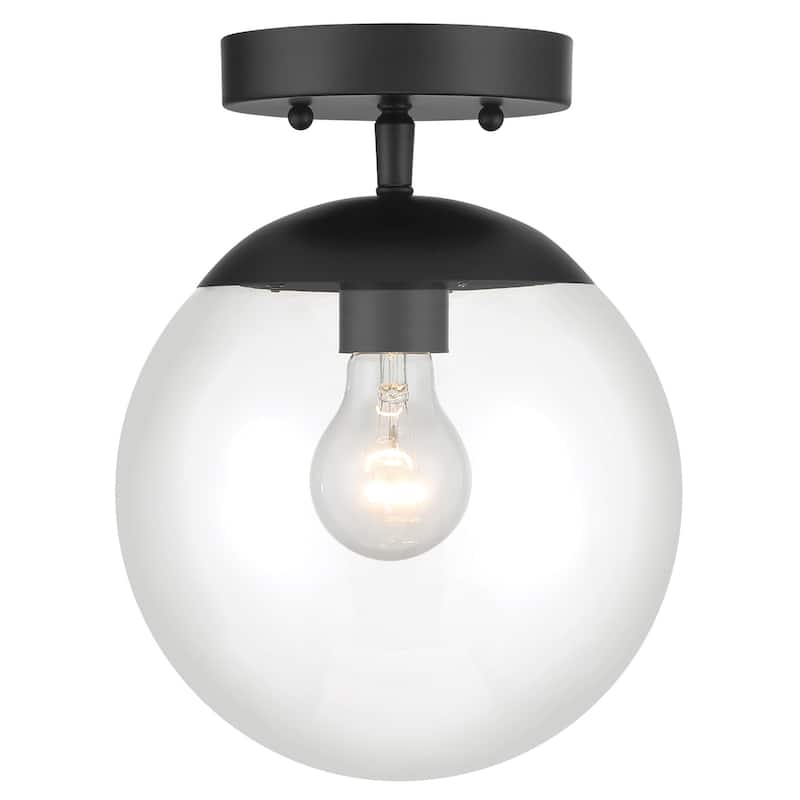 Minka Lavery 2790 Auresa 8" Wide Mini-Pendant / Semi-Flush Convertible