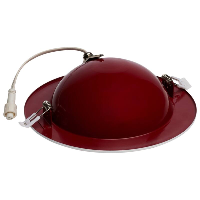 15W LED Fire Rated 6In Direct Wire Directional Downlight Round CCT Selectable Dimmable