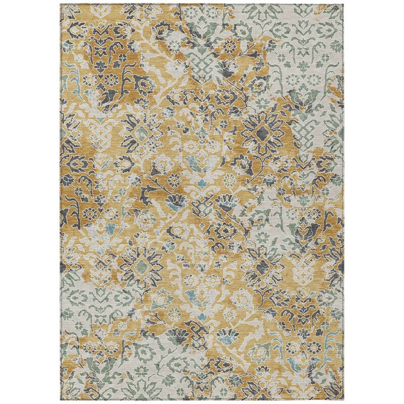 Machine Washable Indoor/ Outdoor Global Avon Chantille Rug