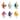 CoTa Global Angelfish Refrigerator Bobble Magnets Set of 6
