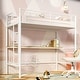 preview thumbnail 3 of 15, Javlergo Twin Bunk Bed with Desk, Twin loft Bed with Stairs and Full Length guardrail, Space Saving