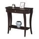 preview thumbnail 3 of 5, Convenience Concepts Newport 1 Drawer Console Table with Shelf