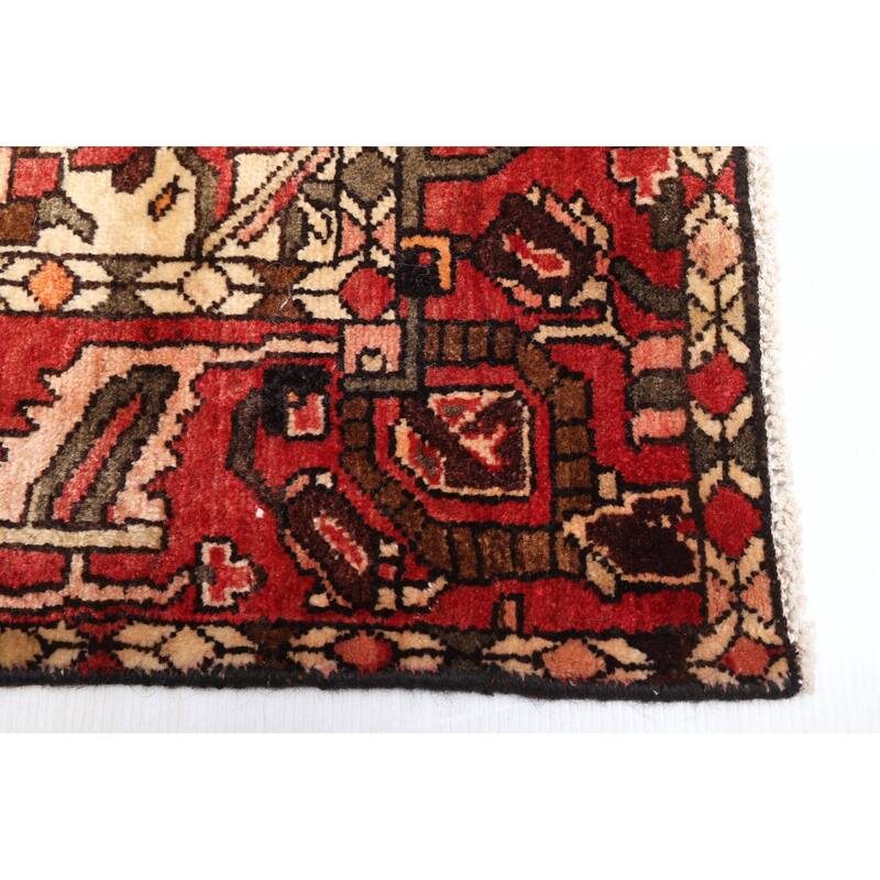 ECARPETGALLERY Hand-knotted Kayseri Vintage Red Wool Rug - 5'4 x 6'11