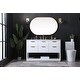preview thumbnail 11 of 9, Elegant Lighting VF19254 Larkin 54" Free Standing Single Basin Vanity