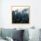 preview thumbnail 27 of 25, Oliver Gal 'Over The Pine' Nature and Landscape Wall Art Framed Print Forest Landscapes - Black, White