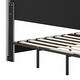 preview thumbnail 4 of 22, Modern PU Leather Upholstered Platform Bed - No Box Spring Needed