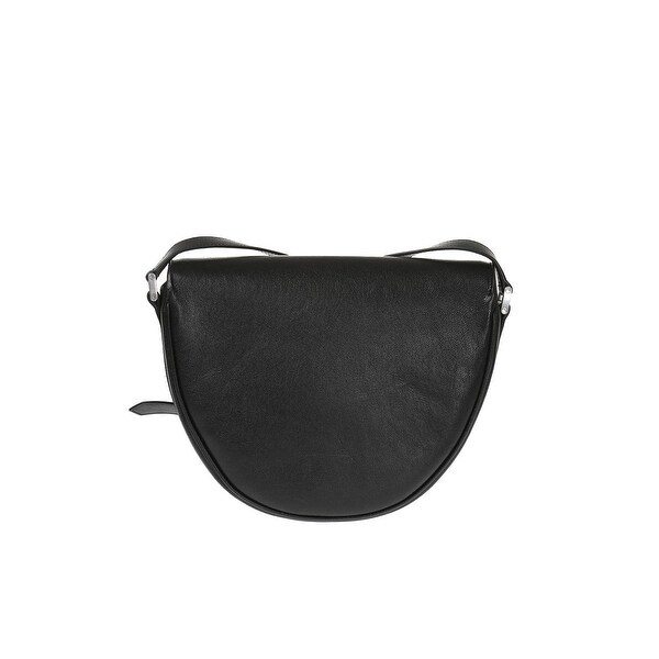 black suede crossbody purse