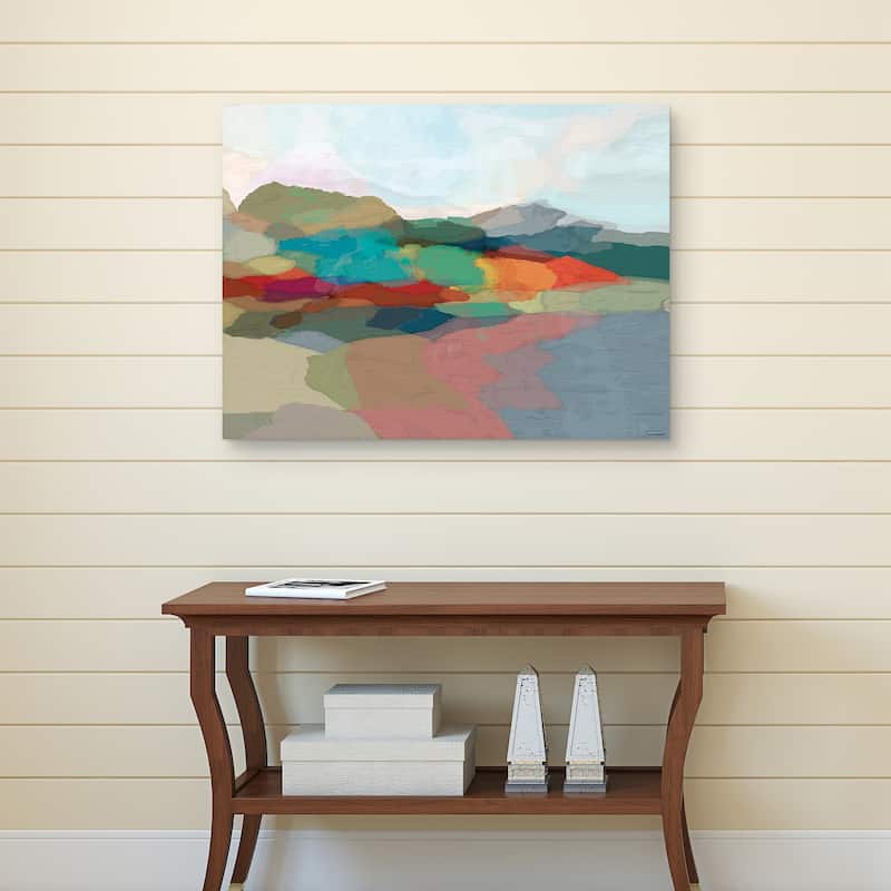 Strata I by Michael Tienhaara Canvas Art Print