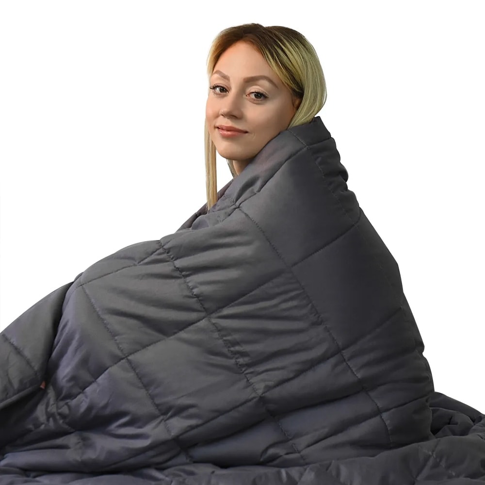 Cotton weighted blanket glass beads outlet