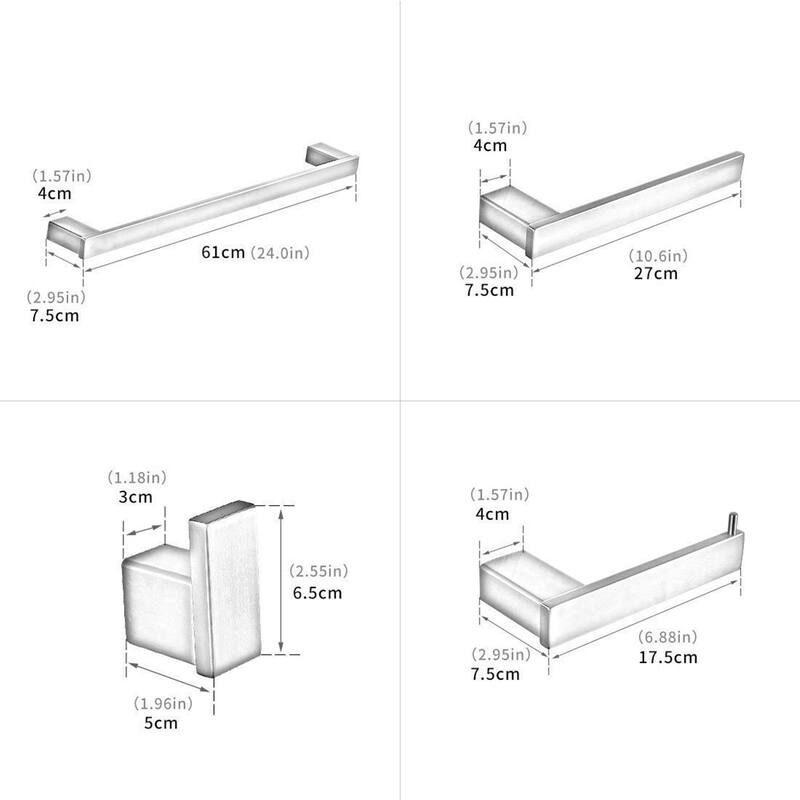 4-piece Bathroom Accessory set
