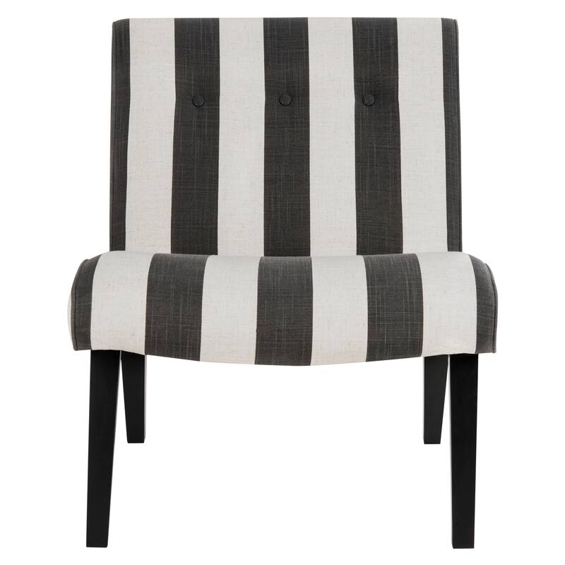 SAFAVIEH Sibille Mid-Century Forest Green Chair - 25.2" x 29.9" x 30.7" - 25Wx30Dx31H