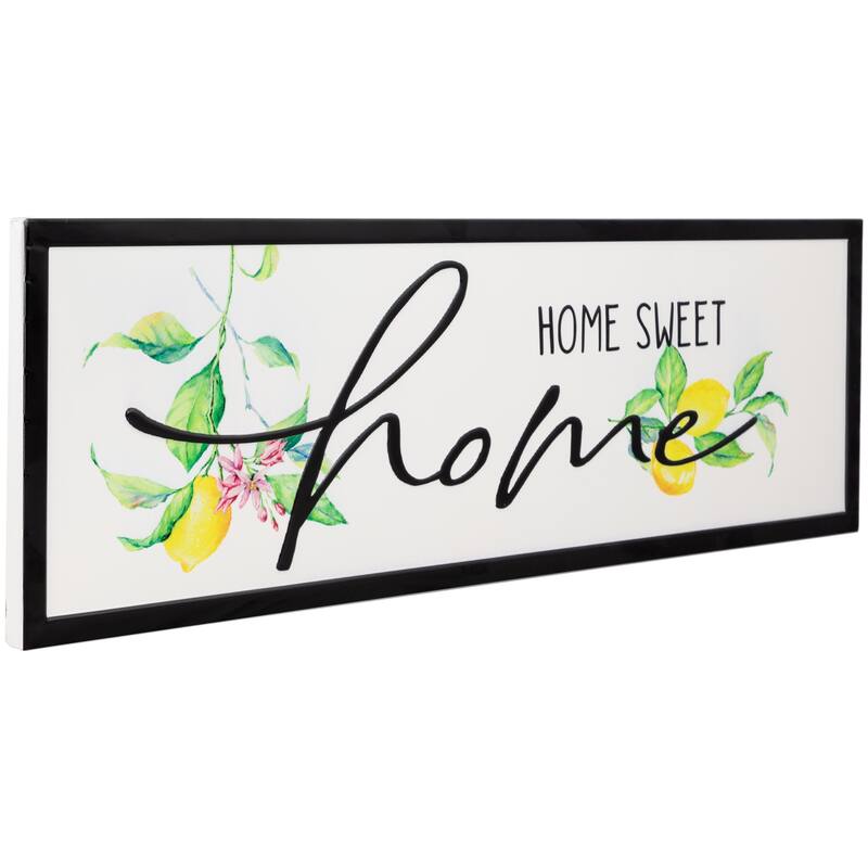 Home Sweet Home Metal Wall Sign - 23"
