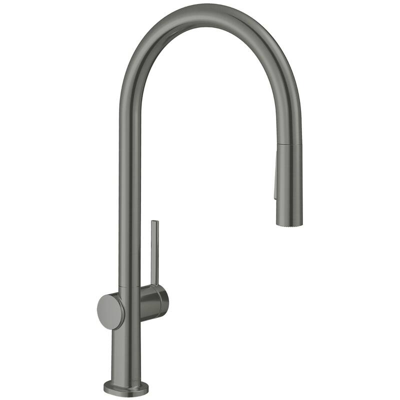 Hansgrohe Talis N 1.75 GPM Pull Down Kitchen Faucet HighArc O-Style
