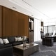 preview thumbnail 40 of 41, 4 Panels 93"x12" MDF Slat 3D Wall Paneling Cover 31 Sq.Ft. - N/A