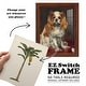 preview thumbnail 58 of 137, UA CH British Palms III -Framed Print w/glass-Cherry Red