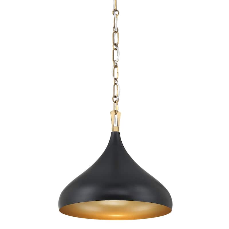 Minka Lavery 3931 Cedar Lane 13" Wide Pendant with a Steel Shade
