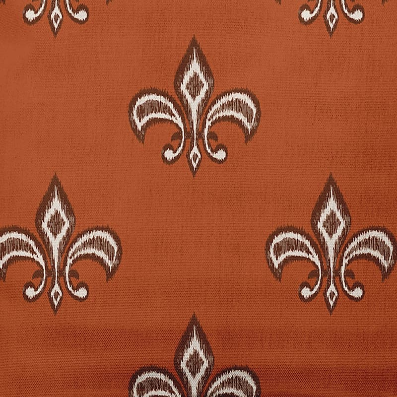 Fleur de Lis Indoor/Outdoor Throw Pillow