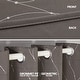 preview thumbnail 4 of 2, Deconovo Wave Line with Dots 52 Width Curtains Pair(2 Panel)